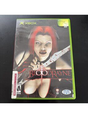 BloodRayne Microsoft Xbox Game Majesco Terminal Reality NTSC CIB Complete